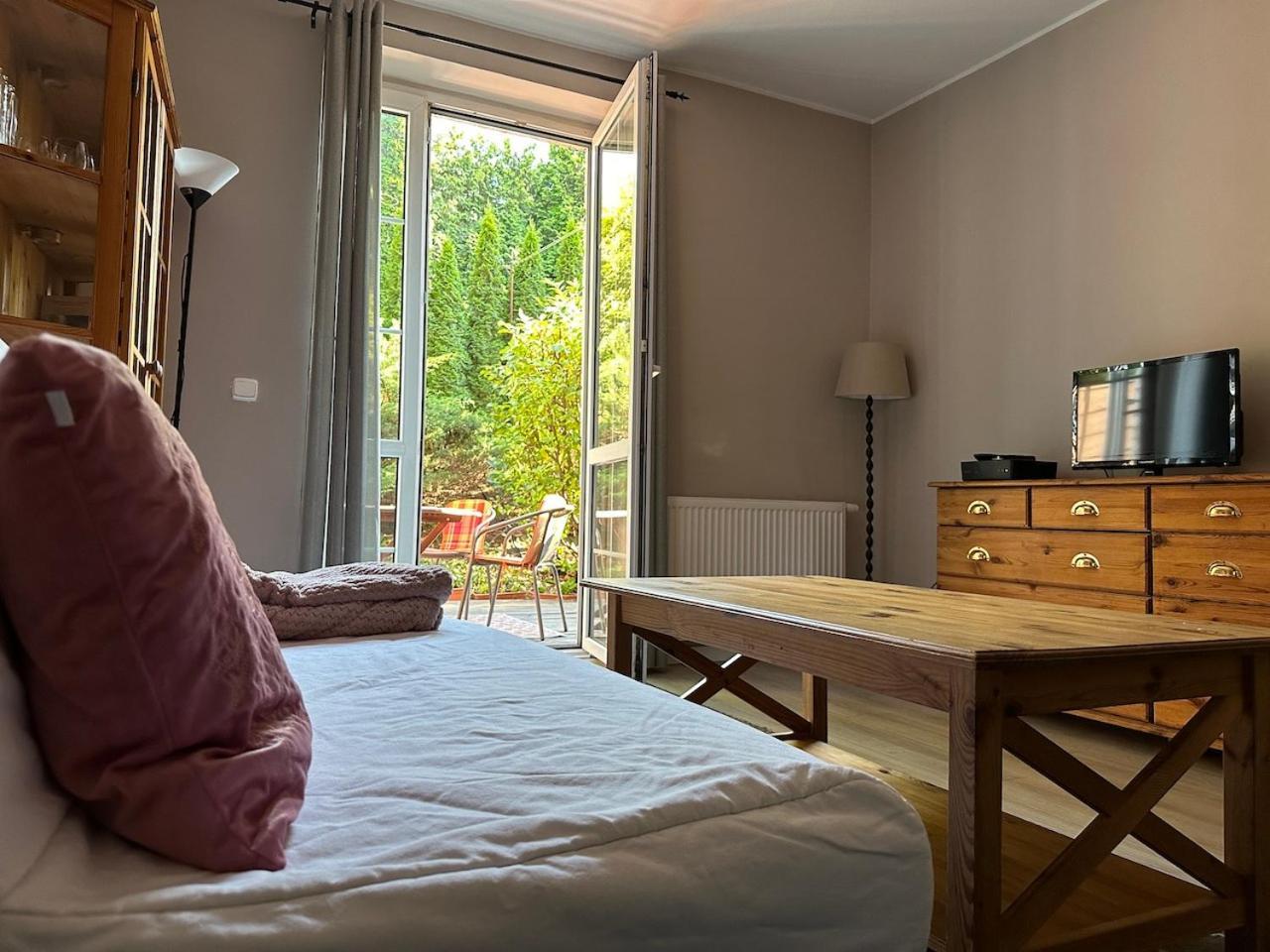 Sopot Idylla, Mieszkanie Z Tarasem Ngoại thất bức ảnh
